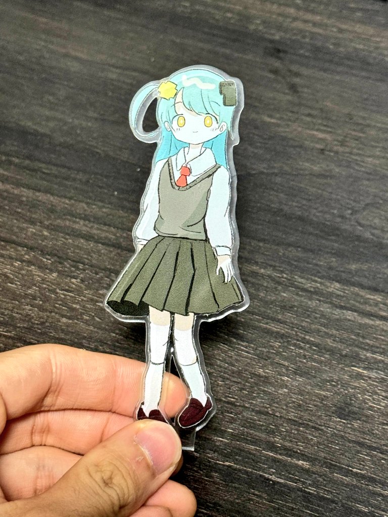 projectctrlplus's tweet image. #ゲムマ2025秋 
私のアクスタができたのだ。当日ブースに置いとくので良ければ見に来てください〜😊💕