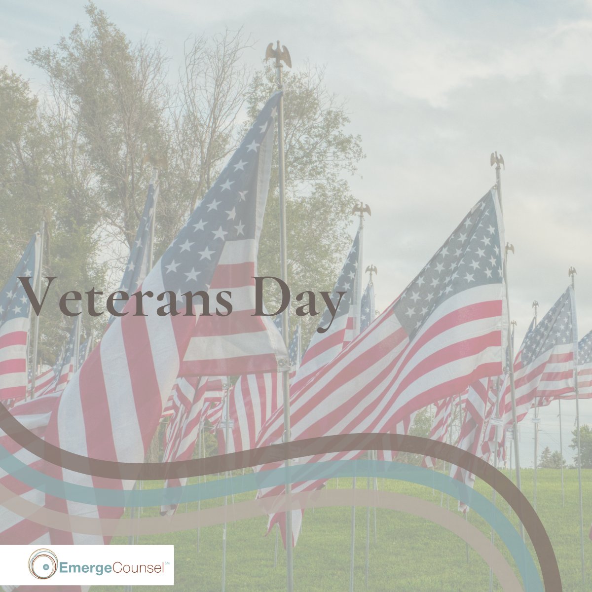 EmergeCounsel's tweet photo. Honoring all the veterans who have served with courage and commitment.

Happy Veterans Day. https://t.co/v7qNe3a97M
