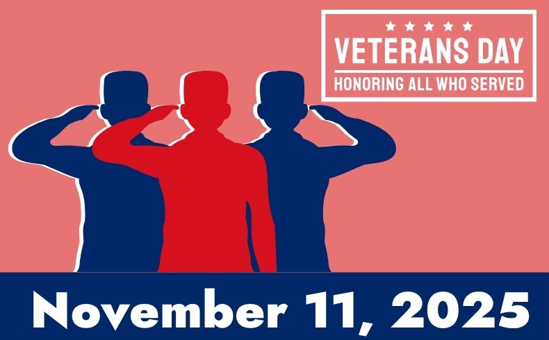 Happy Veterans Day! Thank you to all of the veterans who dedicate their lives to protect our country.
#VeteransDay #VeteransDay2025