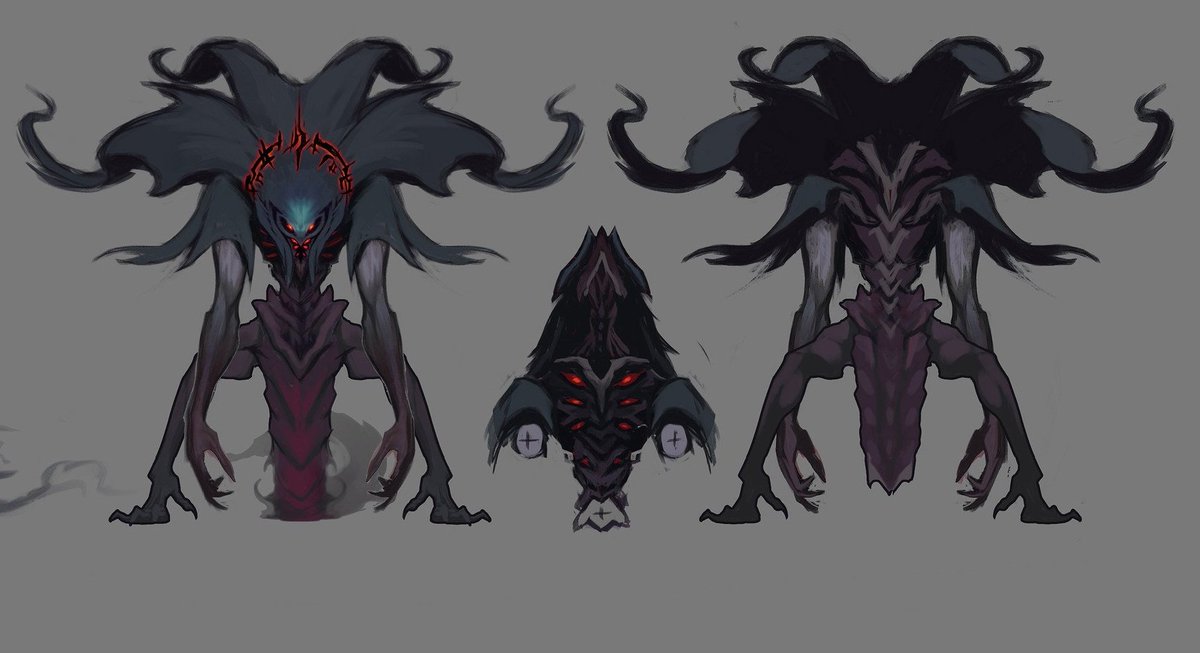 PortalLeBlanc's tweet photo. LEAK// 

Aparentemente Atakhan deve sim ser removido do jogo dando lugar à outro objetivo da Jungle na season de Demacia em Janeiro (com a possibilidade de ser uma estátua de petricita, imagem meramente ilustrativa) 

Mas a razão principal seria porque já estavam trabalhando num kit para lançar Atakhan como campeão jogável (jungle/top) parece que ele vai ter um model menor com um design levemente alterado do que tinha como jungle 👀

Cc: Fonte pessoal