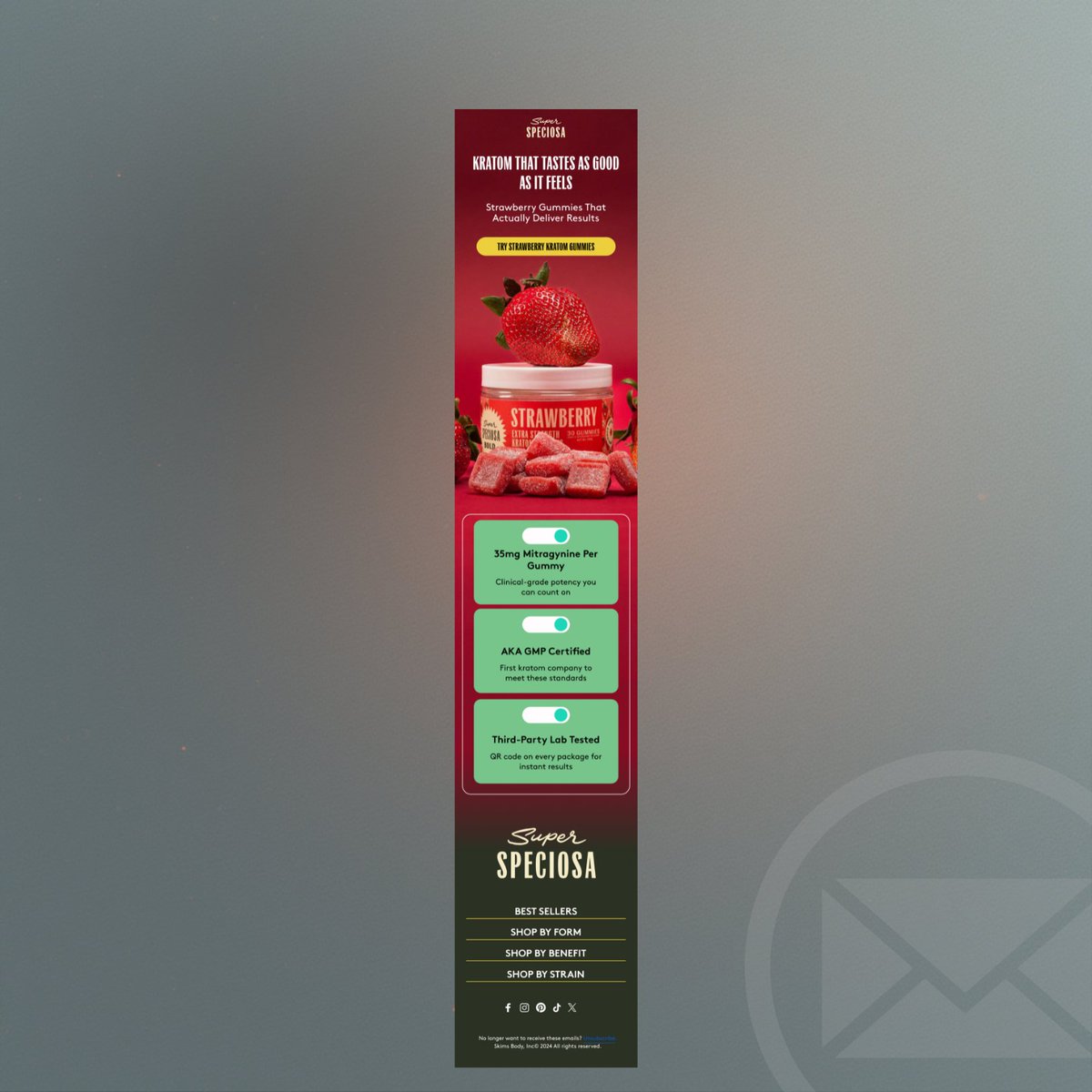 moinzisun113's tweet image. New Product Promotion Email Campaign Design for SUPER SPECIOSA