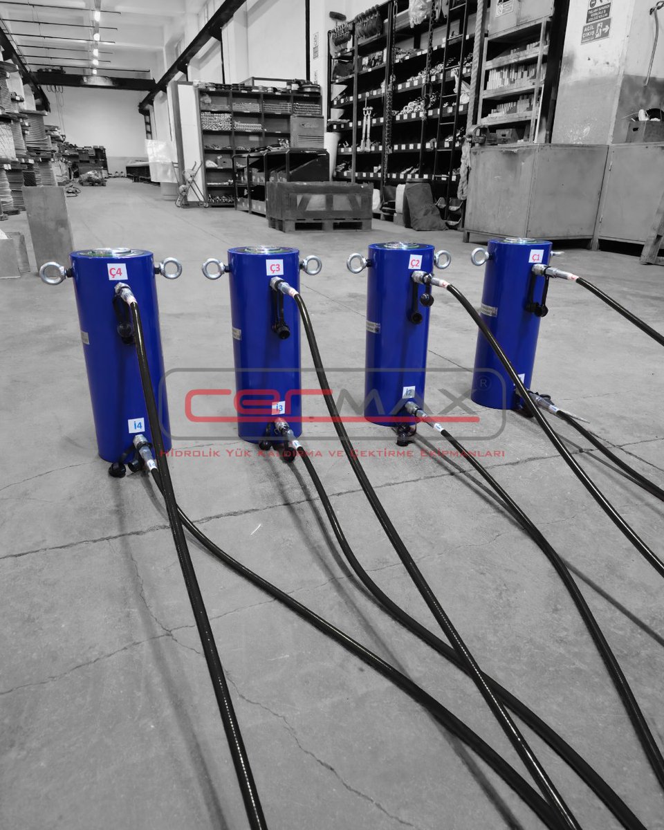 Yüksek Tonajlı Çift Tesirli Hidrolik Silindir Takımı
Bir Giriş - Dört Çıkışlı

High Tonnage 
Double Act Cylinders
One Input - Four Outputs

cermax.com.tr

#şenolmakina #cermax #hidroliksilindir #çifttesirlisilindir #yüksektonajlısilindir #elektriklihidrolikpompa