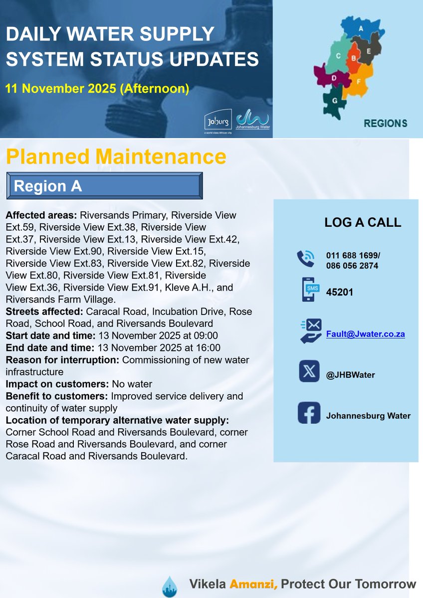 Johannesburg Water tweet media