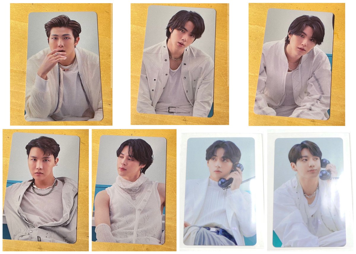 BTS MOVIE WEEKS Weverse Japan PTD Live Album Purchase Benefit PCs