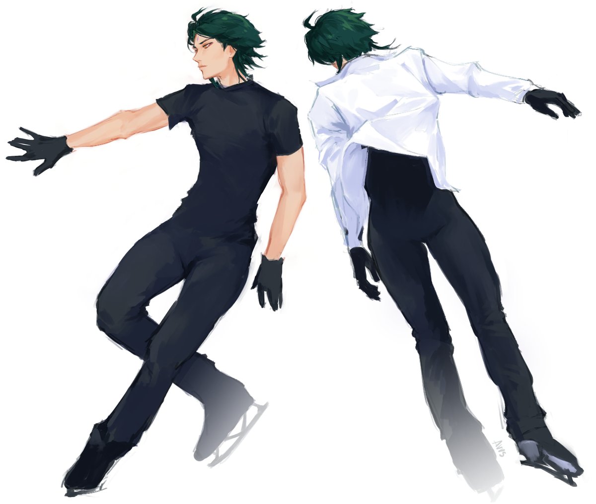 in color #xiao #GenshinImpact