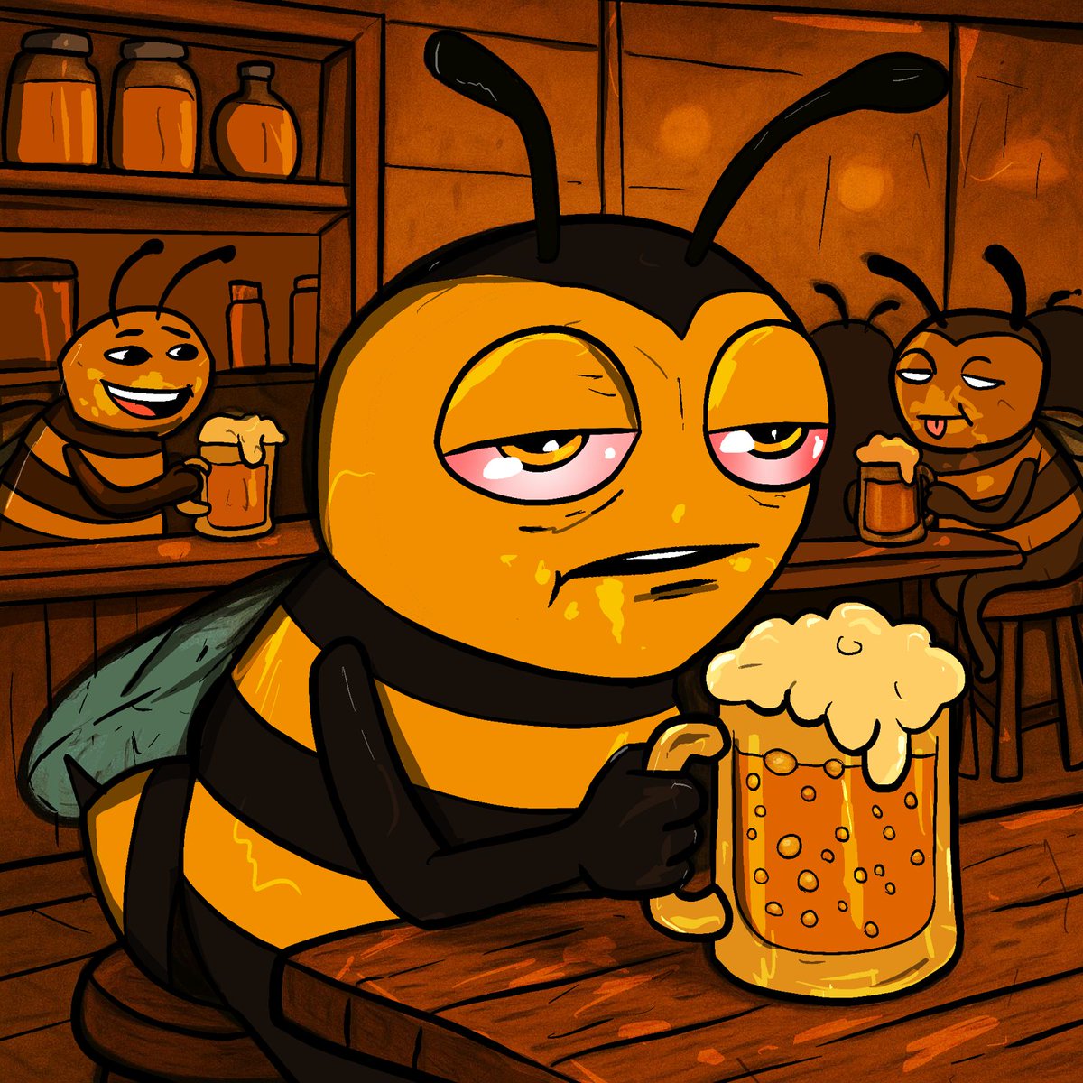 BnbBees's tweet image. Pollinated all day, intoxicated all night 🐝🍺
SUPPLY: 3,555 | WL : FREE MINT | CHAIN: BNB

We’re bringing pure fun with NFTs, tokens &amp;amp; much more!
Like + RT  and drop your BNB address below for WL!