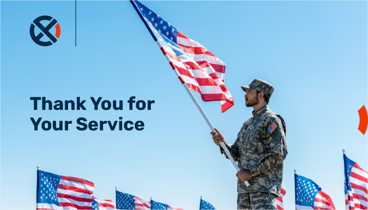 ETHERFAX's tweet image. On this Veterans Day, we pause to honor the heroes who have served our country. Your courage, dedication, and sacrifice protect the freedoms we cherish every day. From all of us at ETHERFAX, thank you for your service. #VeteransDay