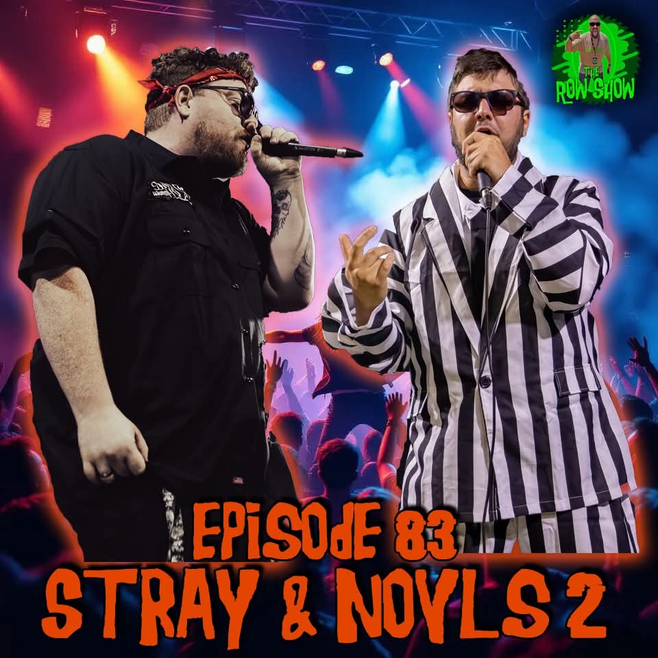 TheRowShowPod's tweet image. This week on episode eighty three of The Row Show, my guests will be here for the first part two of an episode the show has had to date, Stray &amp;amp; Novls!
Dropping Wednesday wherever you stream your favorite podcasts!
allmylinks.com/therowshowpod