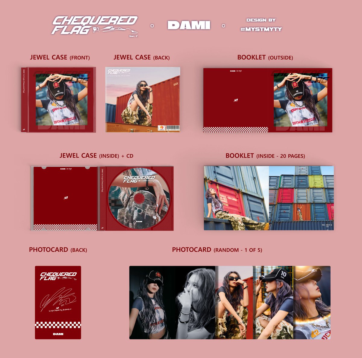 MystMyty's tweet photo. I love this song SO MUCH and I have waited SO LONG for Dami solo that I NEEDED to do a CD design for 'Chequered Flag' and.. Since both concepts were good, well...

[I'll do a physical model to see if it works and I'll upload it]

#DAMI #다미 #ChequeredFlag #Dreamcatcher #드림캐쳐 https://t.co/IP9QmUlsVq