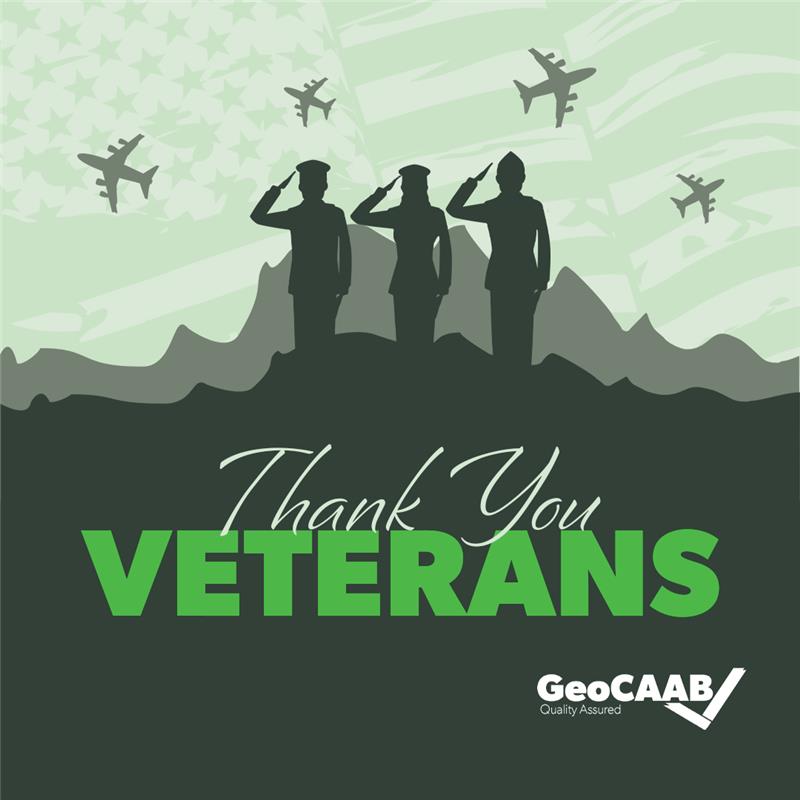 GeoCaab's tweet photo. This Veterans Day, we pause to recognize the heroes who have served with integrity and dedication. Your strength and service make a lasting impact. Thank you for protecting what matters most. 🇺🇸

#VeteransDay #ThankYouVeterans #GeoCAAB #HonoringService #Gratitude https://t.co/fTjKB6yXA5