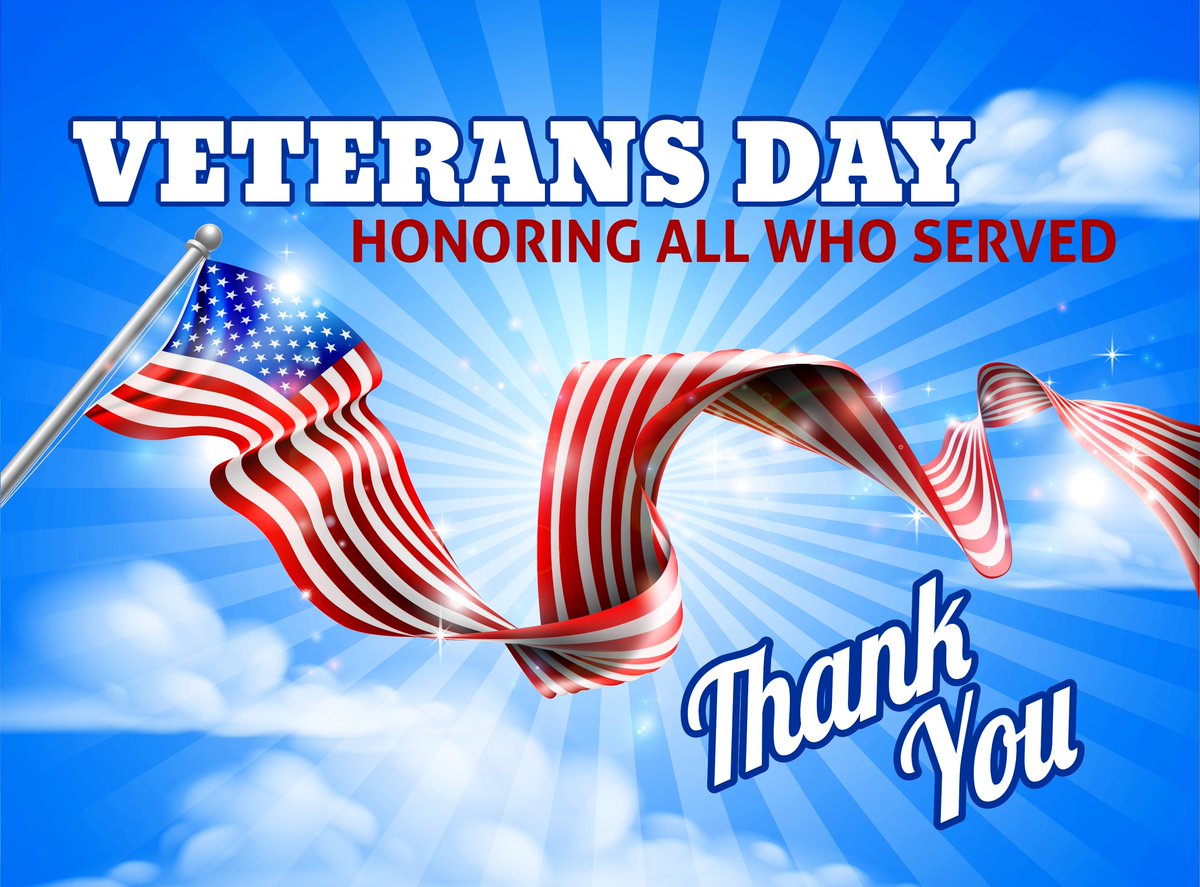 Thank you for your service. #VeteransDay