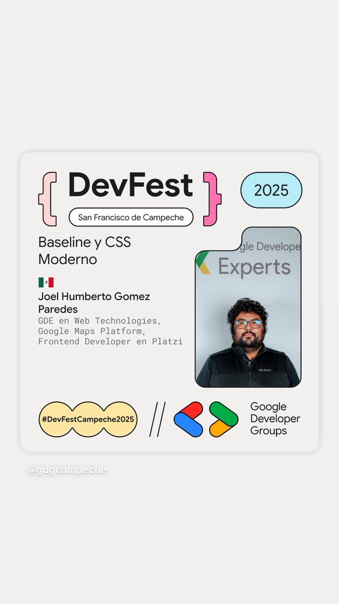 GDG San Francisco de Campeche tweet media