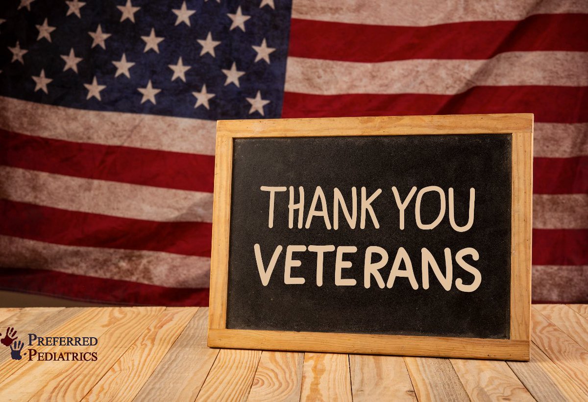 PediatricsAn's tweet photo. Preferred Pediatrics honors the brave men and women who have served our country with courage, sacrifice, and dedication. We are especially grateful for the veterans in our community and for the families who stand beside them. Your service and strength inspire us every day. 🇺🇸 https://t.co/snuvlTsbIt