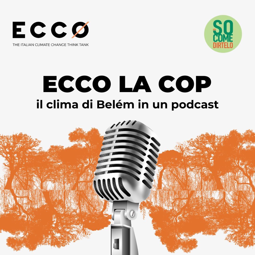 🎙️ECCO la COP – Il clima di Belém in un podcast

Nel primo giorno di #COP30 è gia stata approvata l’agenda che accompagnerà i lavori nelle prossime due settimane a Belém.

Ascolta la prima puntata 👇
open.spotify.com/episode/55jtTa…
