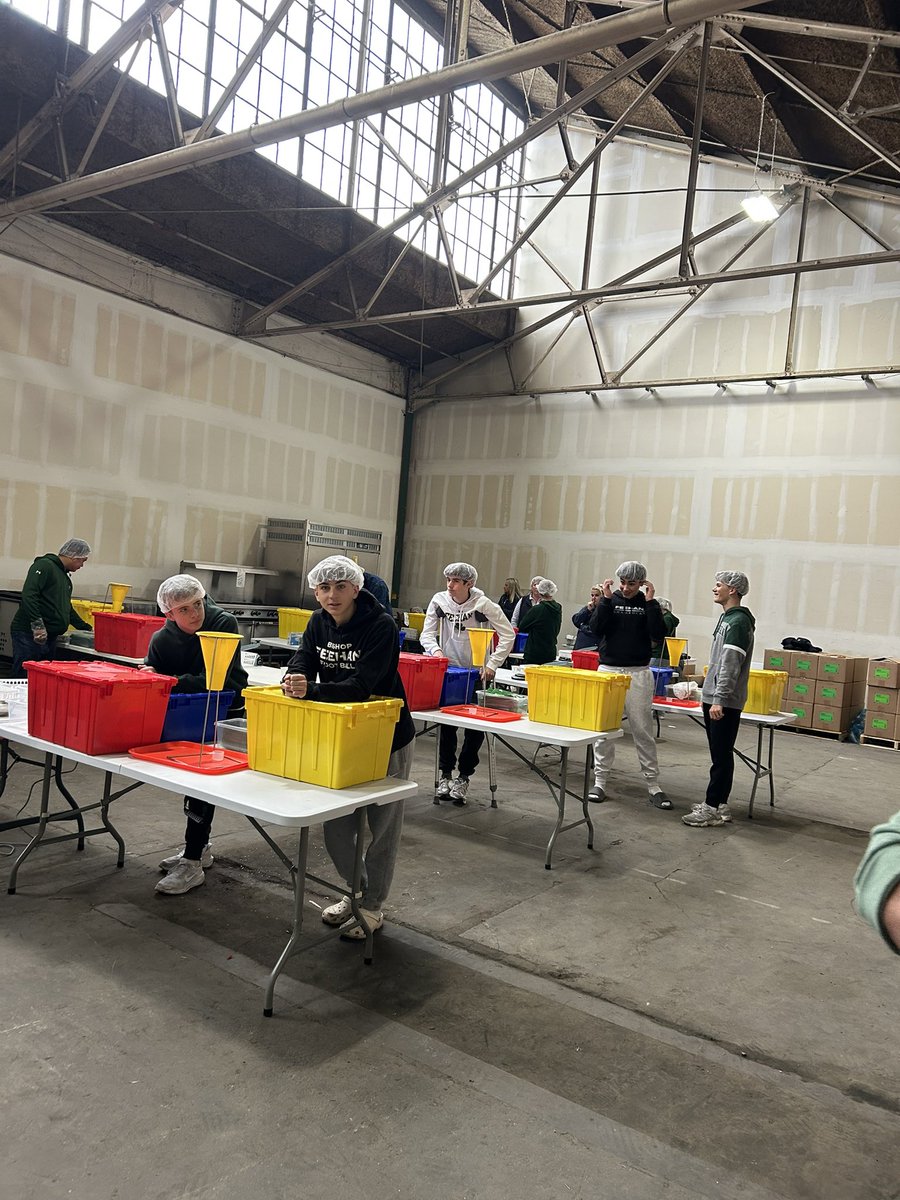 <a href="/FeehanAthletics/">Bishop Feehan Athletics</a> <a href="/FeehanFootball/">Feehan_Football</a> Freshman boys volunteering on Veterans Day morning. Couldn’t be prouder of this crew!