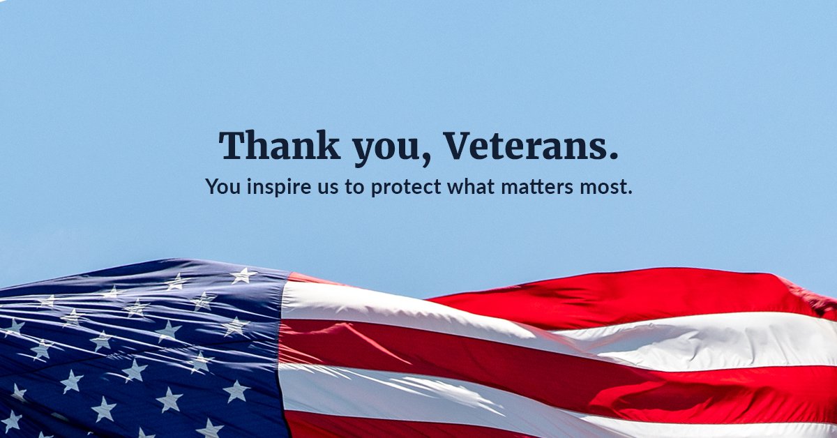 VectorSecurity's tweet image. Today, we honor the individuals who have served our country, including many of our own team members. 

From all of us at Vector Security, thank you for safeguarding our freedoms and inspiring us to protect what matters most.

#VeteransDay #ThankYouVeterans #VectorSecurity