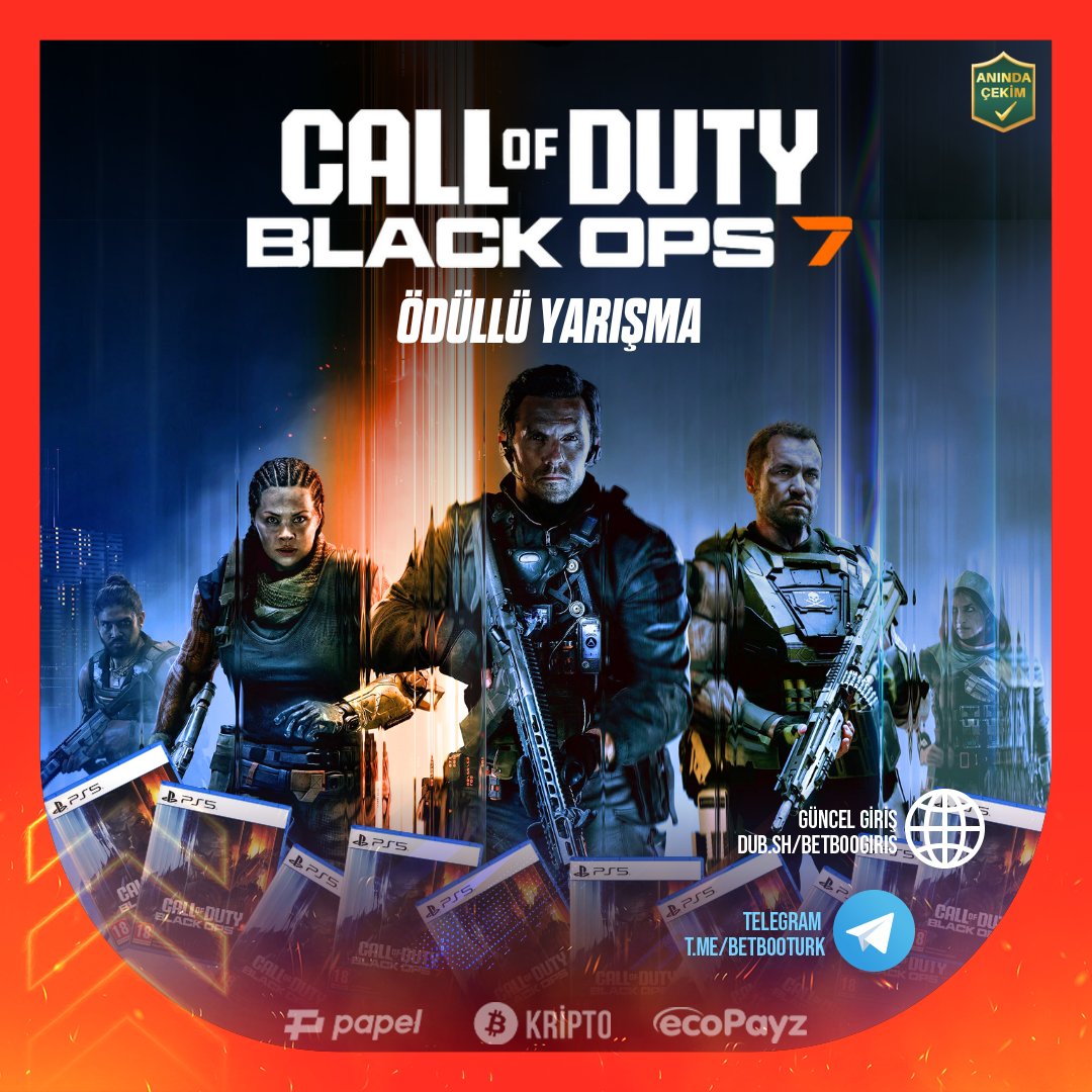 Betboo ile Call of Duty: Black Ops 7 kazanma şansı!

🥇5 Kişiye Call of Duty: Black Ops 7 + 250 TL Bedava Bahis
🥈20 Kişiye 150 TL Bedava Bahis

1⃣  <a href="/betbooguncel_/">Betboo | Betboo Giriş | Betboo Güncel Adresleri</a>  'i takip et,
2⃣  Bir arkadaşını ID numaran ile birlikte yorumlara etiketle
3⃣ t.me/BetbooTurk 'ü takip et