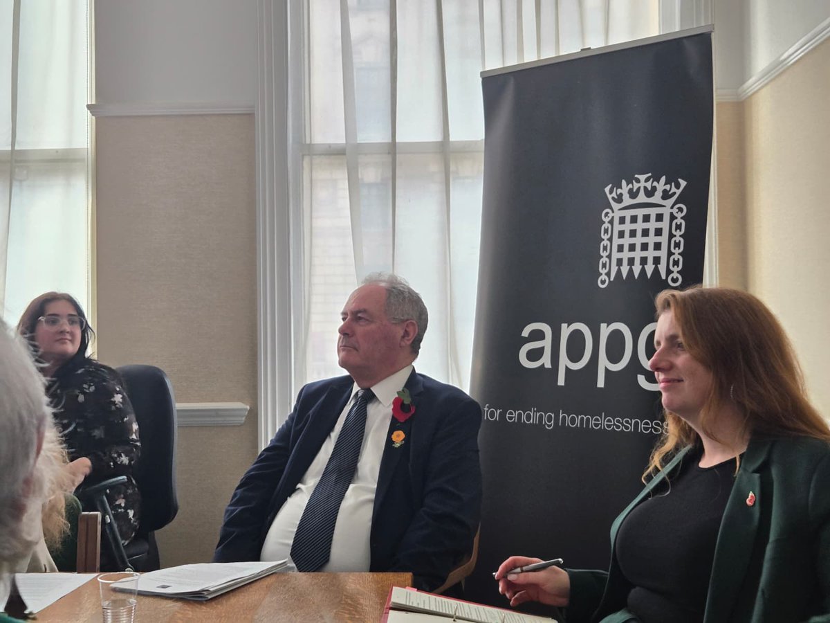 Today, I was pleased to attend the APPG for Ending Homelessness AGM with the Minister for Local Government and Homelessness, Alison Mcgovern MP.