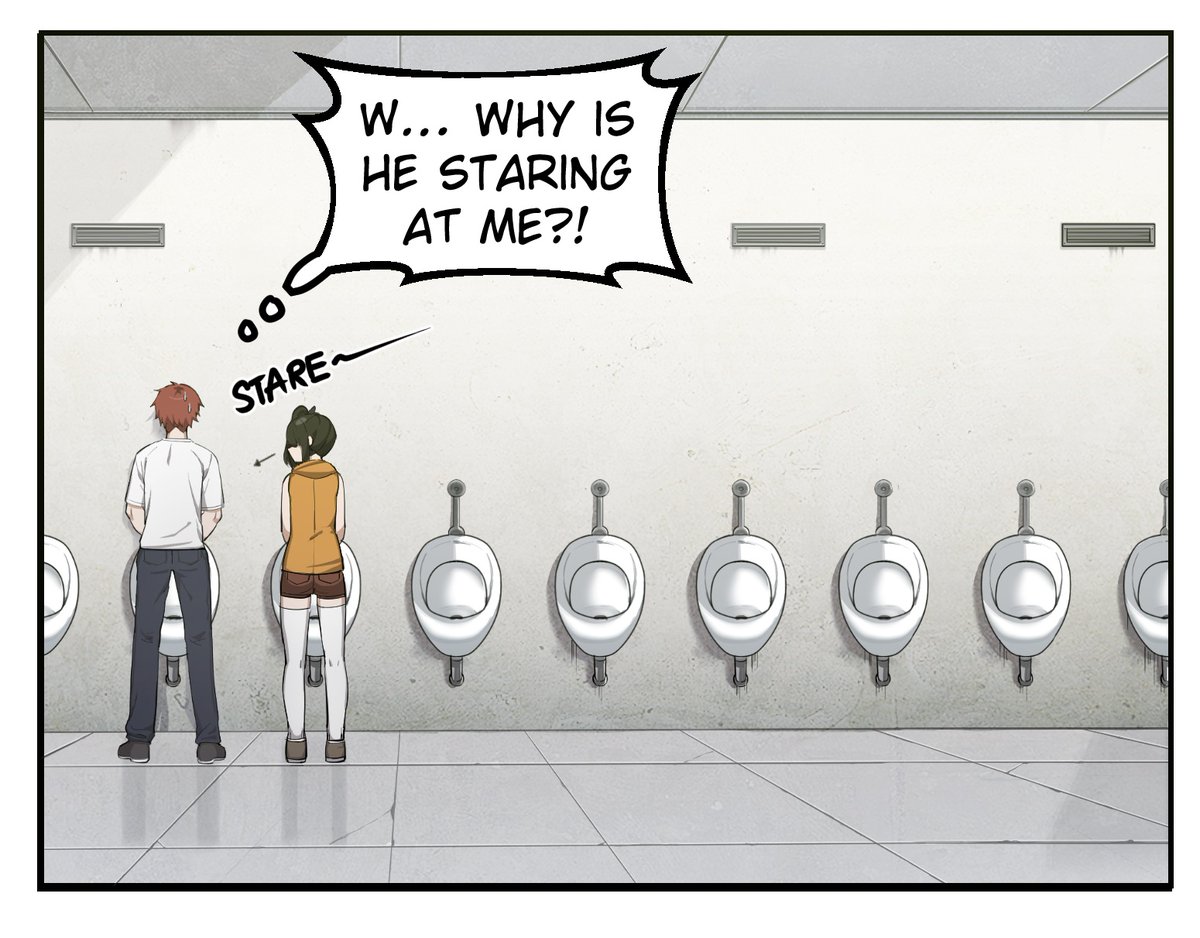 Merryweatherey's tweet image. The Bathroom Code