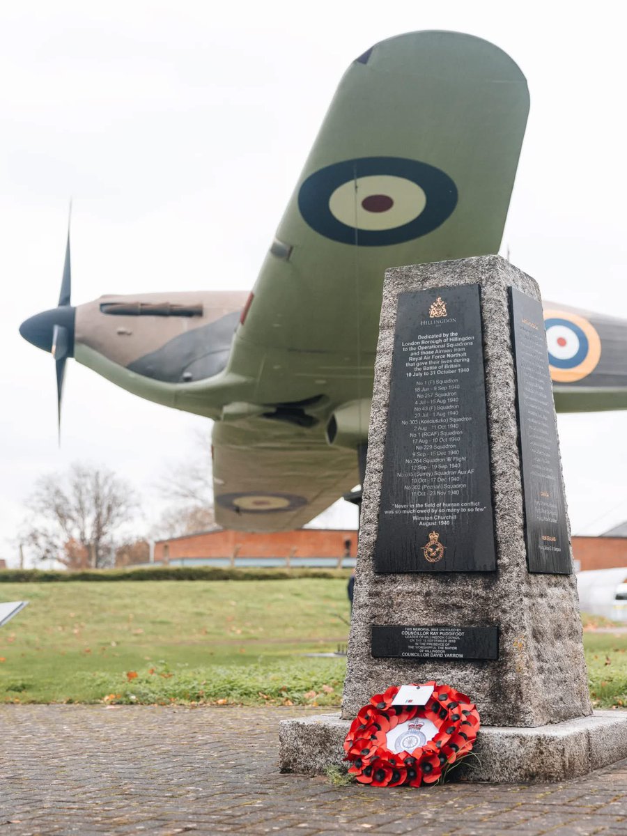 The Station held its Remembrance Day service to honour those who made the ultimate sacrifice. Led by the Station Padre, a trumpeter from <a href="/RAFMusic/">RAF Music</a> sounded the Last Post &amp; Group Captain Lee Wales laid a wreath in their memory. #WeWillRememberThem