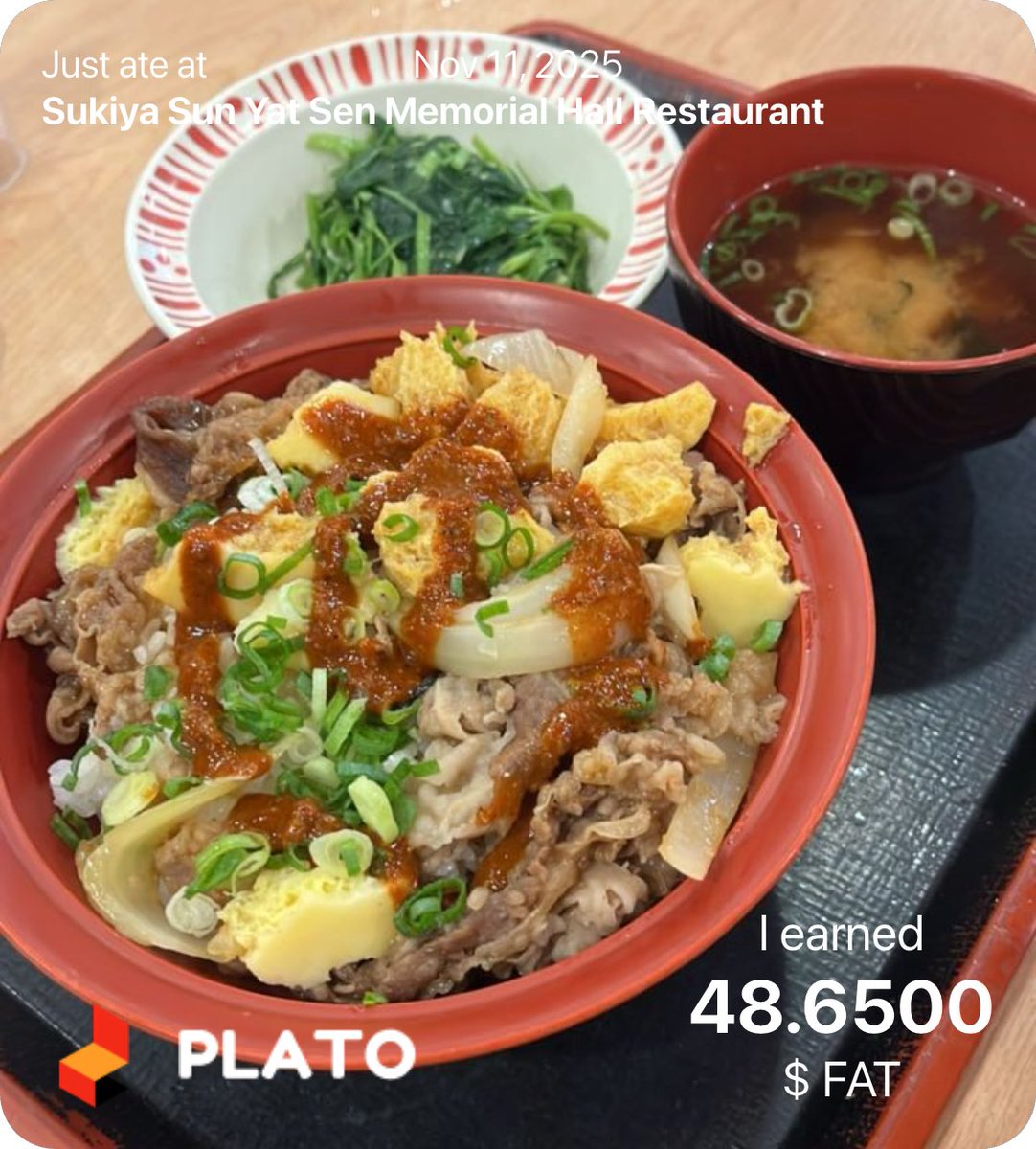 ohoh010's tweet photo. Just earned FAT with @plato2earn! You can too. Use my referral https://t.co/MHhILHmfyV and earn 100 FAT. https://t.co/JHS27KukD1
