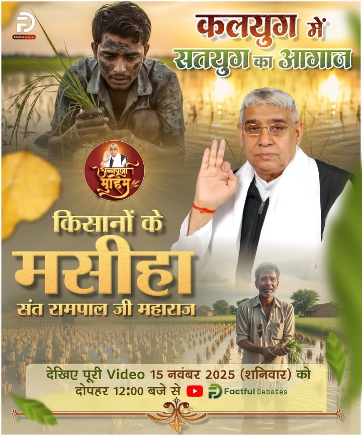 कलयुग में सतयुग की शुरुआत || भाग - 3 || Factful Debates
#SantRampalJiMaharaj 
#सत_भक्ति_संदेश 
#धरती_पर_अवतार
#debate