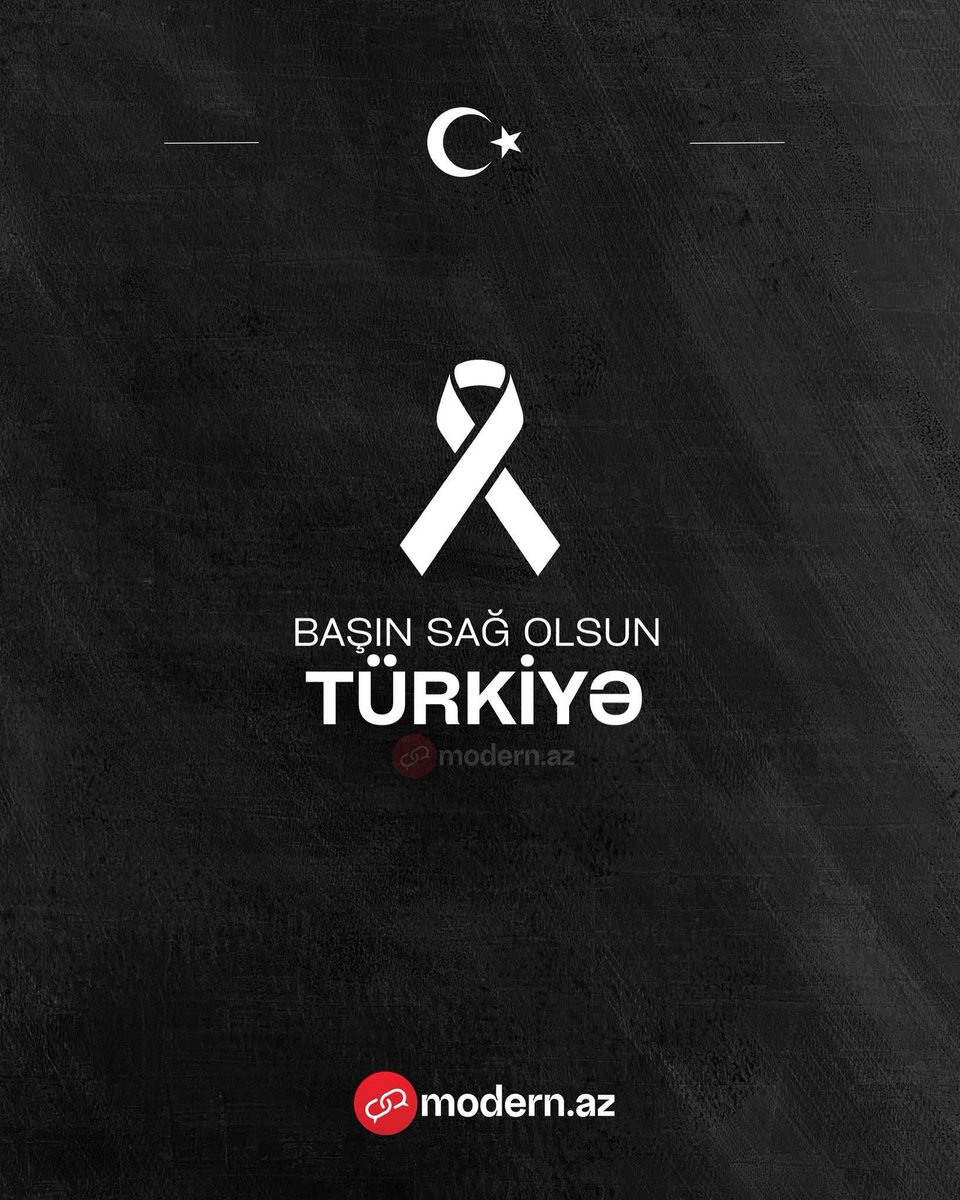 🇹🇷Başın sağ olsun, Türkiyə!

Təyyarə qəzasında şəhid olan hərbçilərin ailələrinə və yaxınlarına dərin hüznlə başsağlığı veririk!

❗️Qardaş Türkiyənin kədəri bizim kədərimizdir.

#patlama