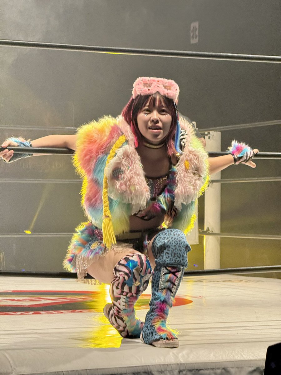 MEAT_ARAI's tweet image. マーベラスプロレス @新木場大会 11 / 11

桃野美桜 選手🍑

いつもありがとうございます✨

#桃野美桜
#Marvelouspro
#マーベラスプロレス