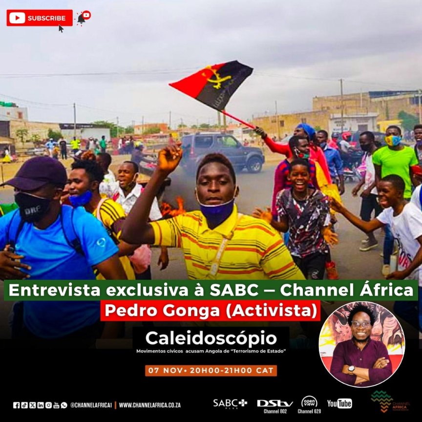 gonga_p's tweet photo. Durante a greve dos taxistas em Angola, graves violações de direitos humanos foram registadas.
A sociedade civil apela à verdade, justiça e responsabilização dos autores.
🎙️Entrevista à @SABCAfrica por: Pedro Gonga.
#DireitosHumanos #Angola #Justiça https://t.co/s0gpPYcYUo