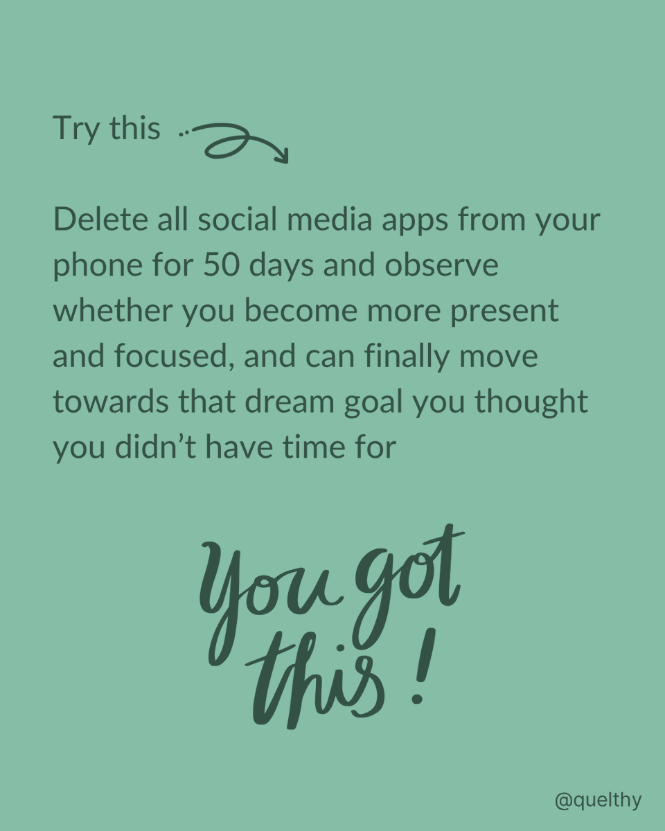 QuelthyNY's tweet photo. Are you up for an experiment?
Finish 2025 strong! Discover what you can accomplish in just 50 days with a slight shift in one habit 👇
#Quelthy #socialmedia #parentscorner #newyearresolutions #challenge #productivity #goals https://t.co/NqIF6TURQ5