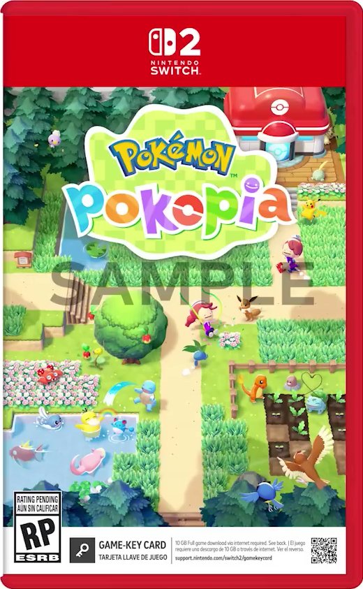 pokexperto's tweet image. Pokémon Pokopia hará uso de la polémica tecnología de la Key Card, que exige descargar el juego de nuevo a la tarjeta del juego en su lanzamiento.