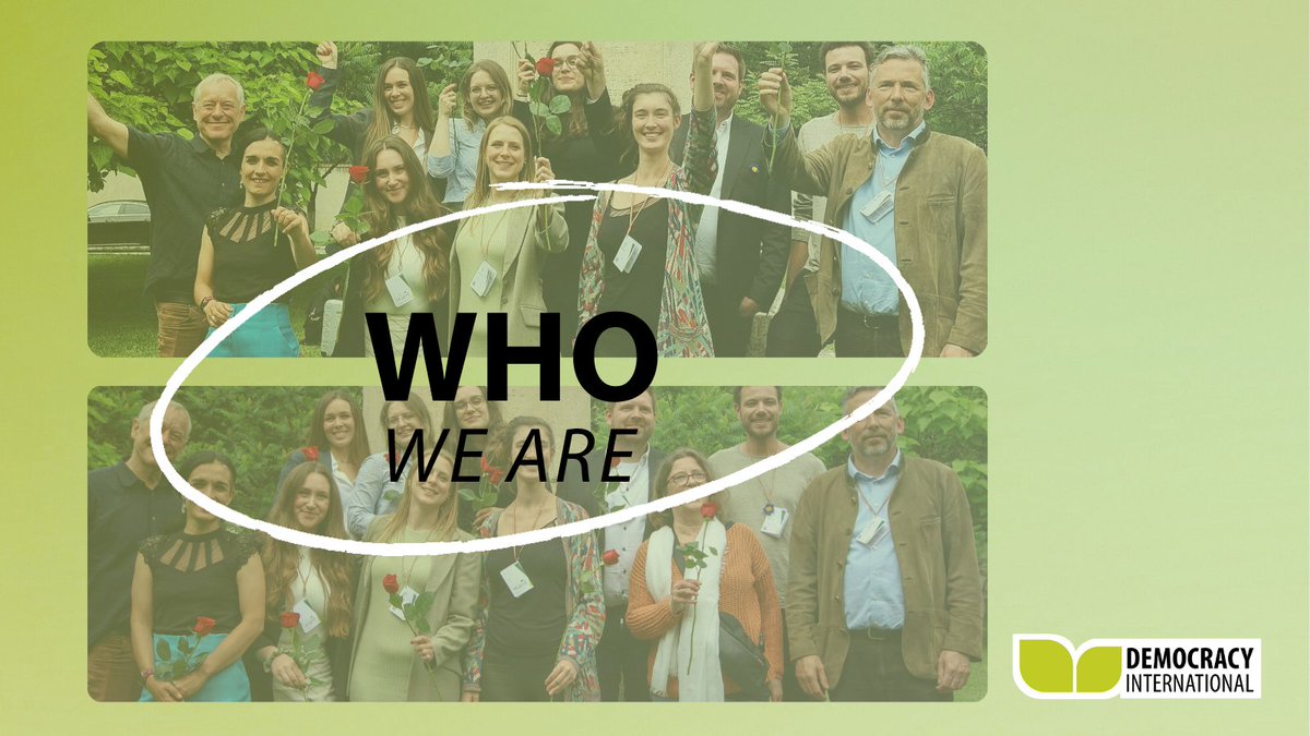 democracy_intl's tweet image. We’ve grown – and it’s time to reintroduce ourselves.
So… who are we? Swipe to learn more about Democracy International – what drives us and what we do to make our vision closer to reality.

Want to learn more about us? Link in bio.

#Democracy #CivicEngagement #GlobalChange