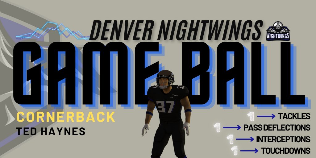 SFL_Nightwings's tweet photo. Your Nightwings win big over the Vultures for the second time in S25 &amp; advance to the Quarterfinals. 
We had some amazing performances that deserve game balls!! 
Congrats to DE Jerald C., CB Ted H., TE Mike K., &amp; DC Jimmy H!!
@simulationfl #milehighmadness #denversports https://t.co/FFlZcSUOLl