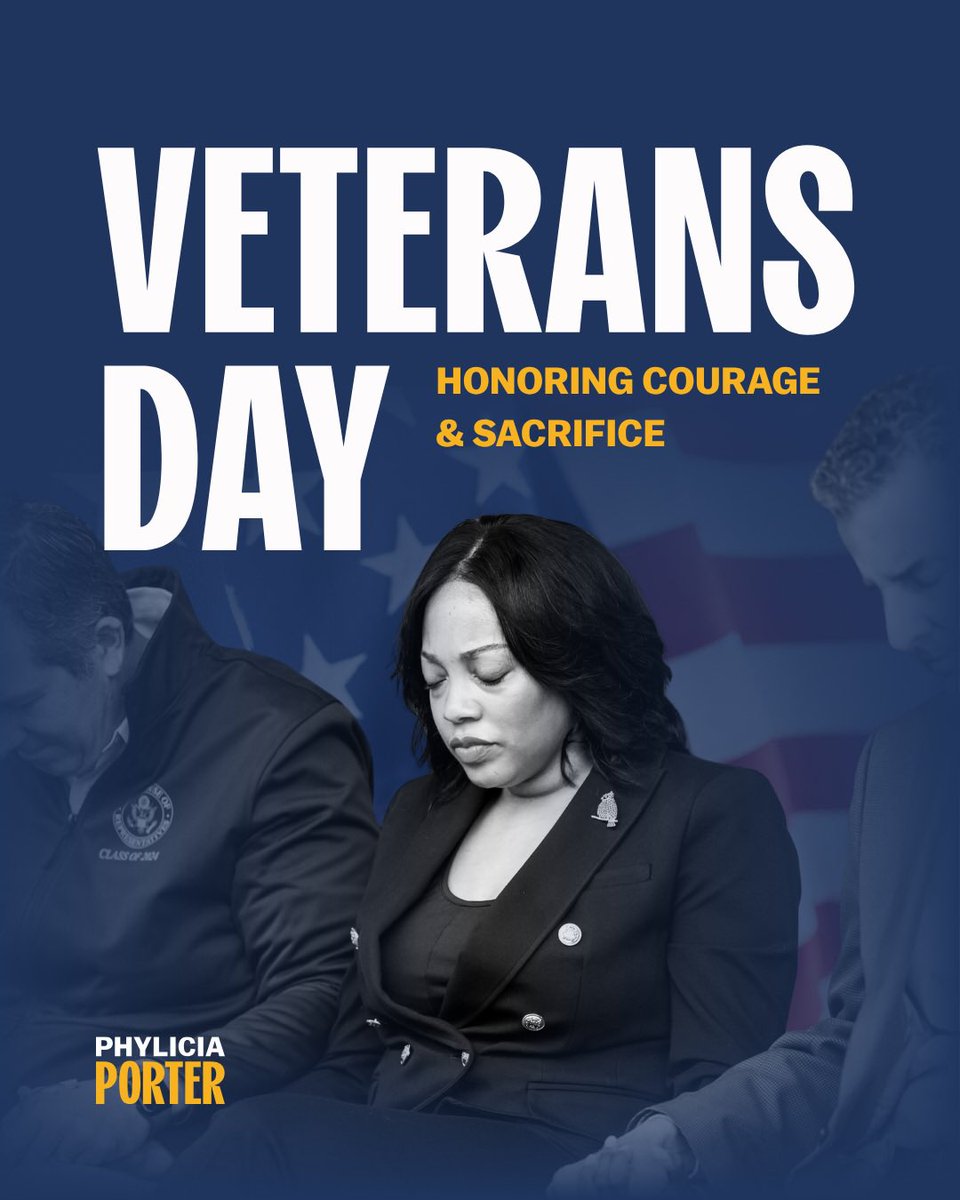 Today, we honor our veterans for their courage, sacrifice, and service to our nation and communities. 💜