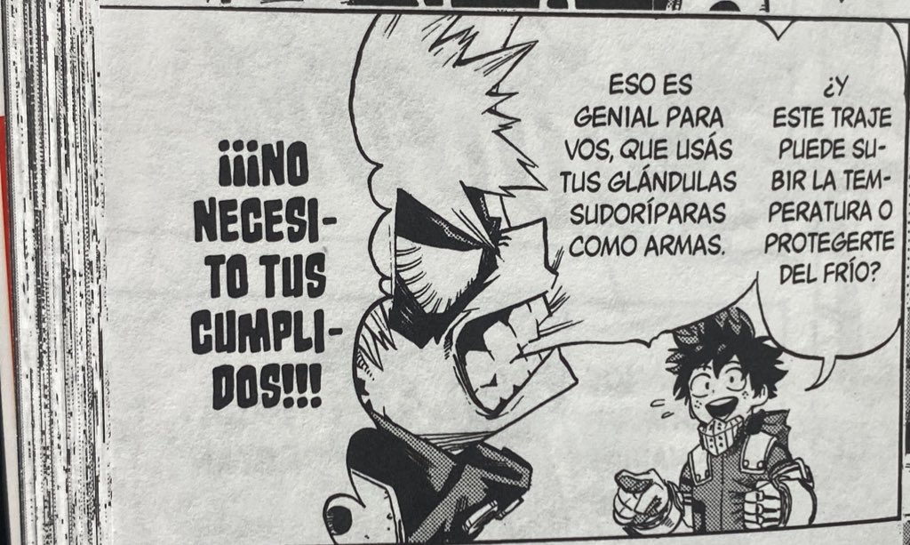 Me da risa que hayan metido este detalle de bakugo mordiendo el globo de texto de deku jsjsjs 

Cosas que no se ven en el anime