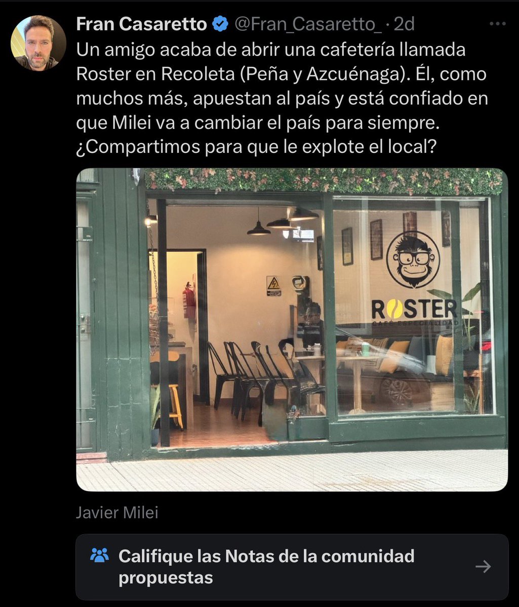 Jackes_is_back's tweet image. 🔴El pelotudo de Fran Casaretto @Fran_Casaretto_ se hizo pasar por amigo de una cafetería y le pararon el carro en seco.

El ridículo kirchnerista violeta siempre sale con esas historias de parientes o amigos, todas le pasan a él, él siempre está en el lugar justo o siempre a él…