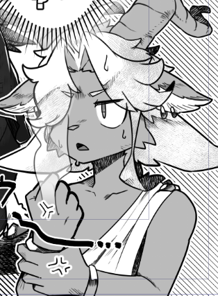 浅黒ヤギくんの方は作画安定してきたんだけど
白ヤギさんの方が全然安定しなくてしんどい
まだ3分の1くらいしか仕上げてないけどもうすでに描き直したくなってきた