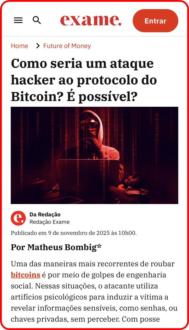 Quanto de energia é necessário para testar todas as chaves privadas possíveis no protocolo Bitcoin?

exame.com/future-of-mone…

#BTC #Bitcoin