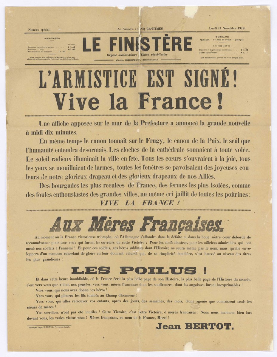 archives29's tweet image. [Commémoration] De sources sont disponibles sur le site internet
Les affiches 14-18 : recherche.archives.finistere.fr/document/FRAD0…
L&apos;album photos de l&apos;Hôpital 102 de Quimper (1914-1917) : recherche.archives.finistere.fr/viewer/series/…
Les photos du docteur Dujardin : recherche.archives.finistere.fr/document/FRAD0… #1GM #WWI #archives #finistere