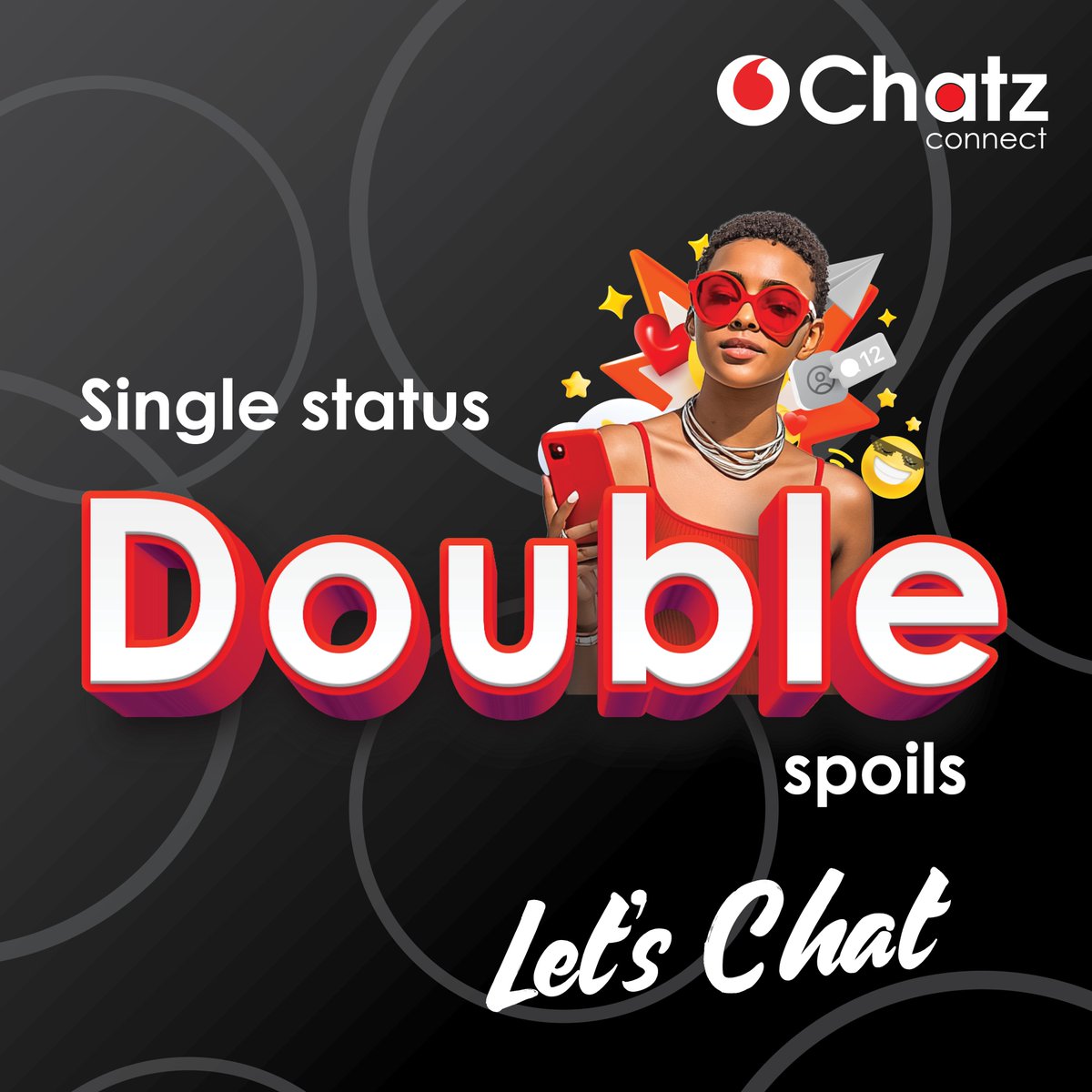 Single status. Double spoils. Let’s chat 👉 chatzconnect.co.za/product-catego…

#ChatzConnect #SinglesDay #DoubleDeals