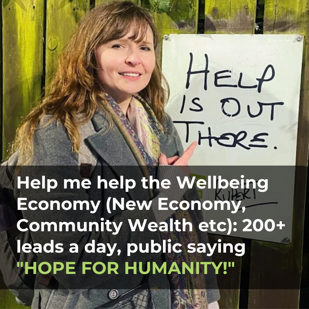 Mutual aid needed $0/3000 goal to get into safe housing

Wellbeing economist working for three years while homeless to solve the economic crisis and has people saying "hope for humanity" with her work

Details 👇