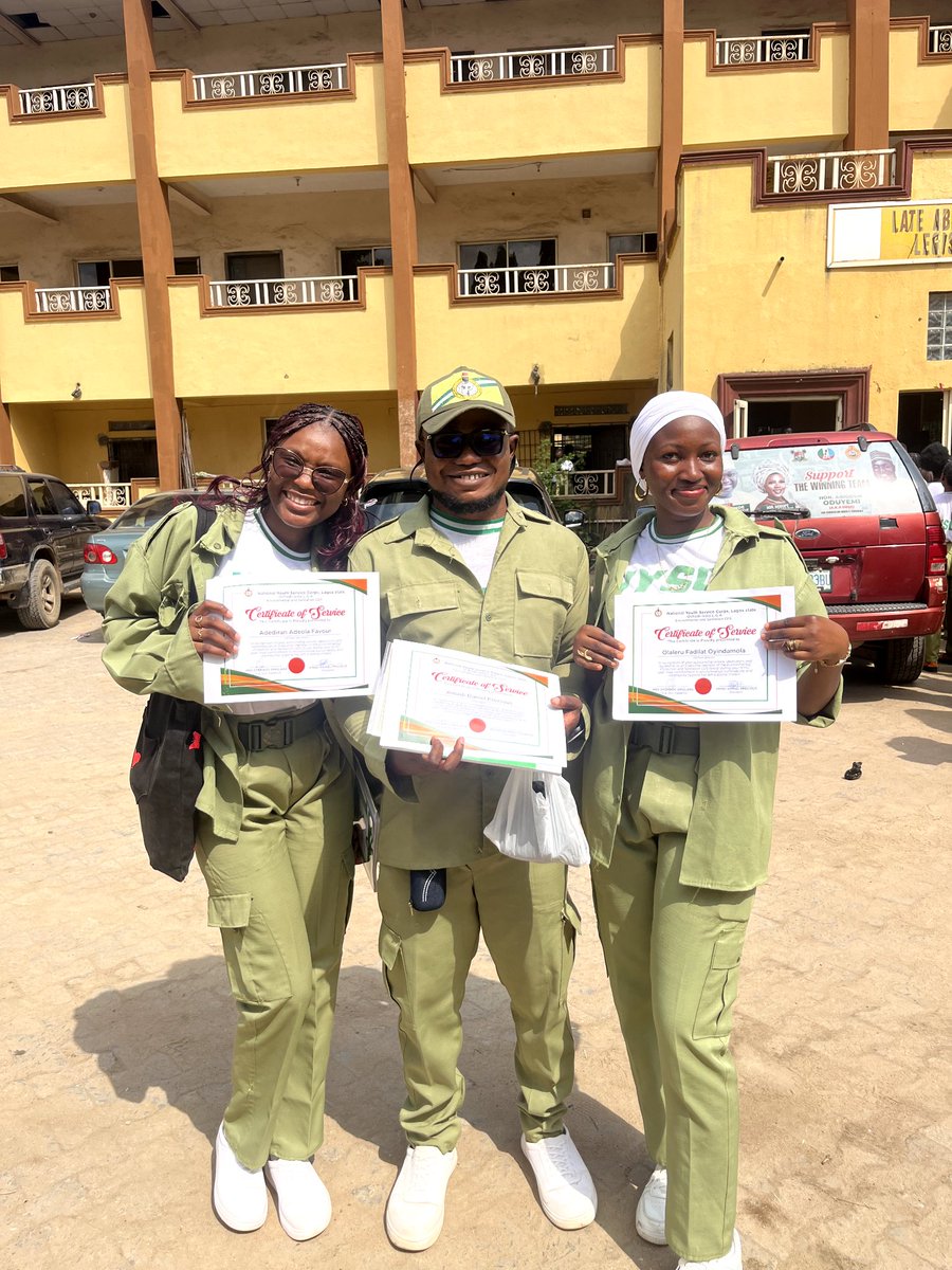 hardeyhola_'s tweet image. POP DAY 💚
A year of growth, lessons, and discovery.
NYSC wasn’t just about service — it was about becoming.

Grateful for every experience, every challenge, and everyone who made this journey worth it.

Here’s to new beginnings, impact, and continued growth. 💚
#NYSC2025 
#POP