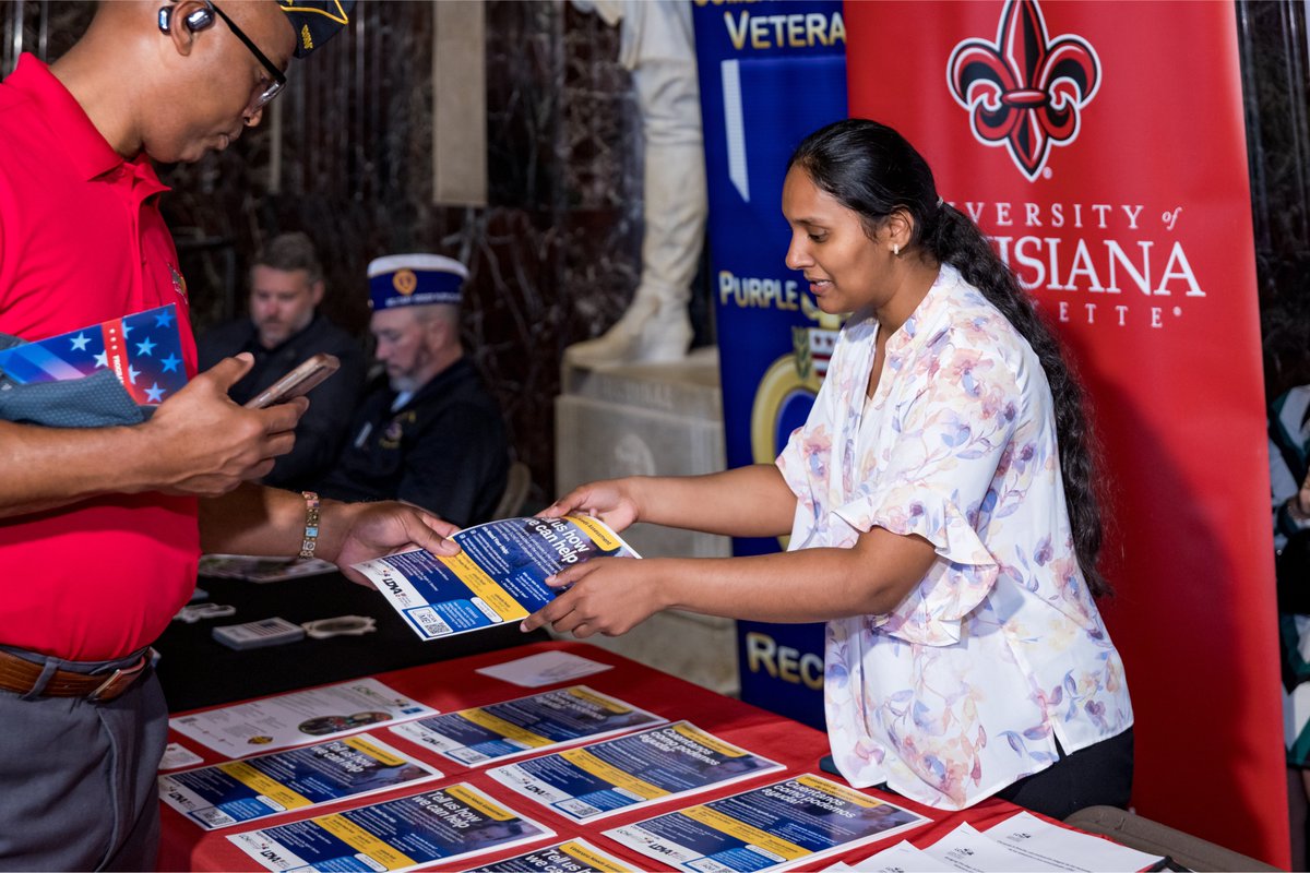 LCHI_UL's tweet photo. On this Veterans Day, we honor the men and women who have worn our nation’s uniform with strength, discipline, and courage.
At the Louisiana Center for Health Innovation, we are proud to work alongside @LaVetAffairs  in our shared commitment to supporting Veterans here in LA. https://t.co/jIQJvLDwss