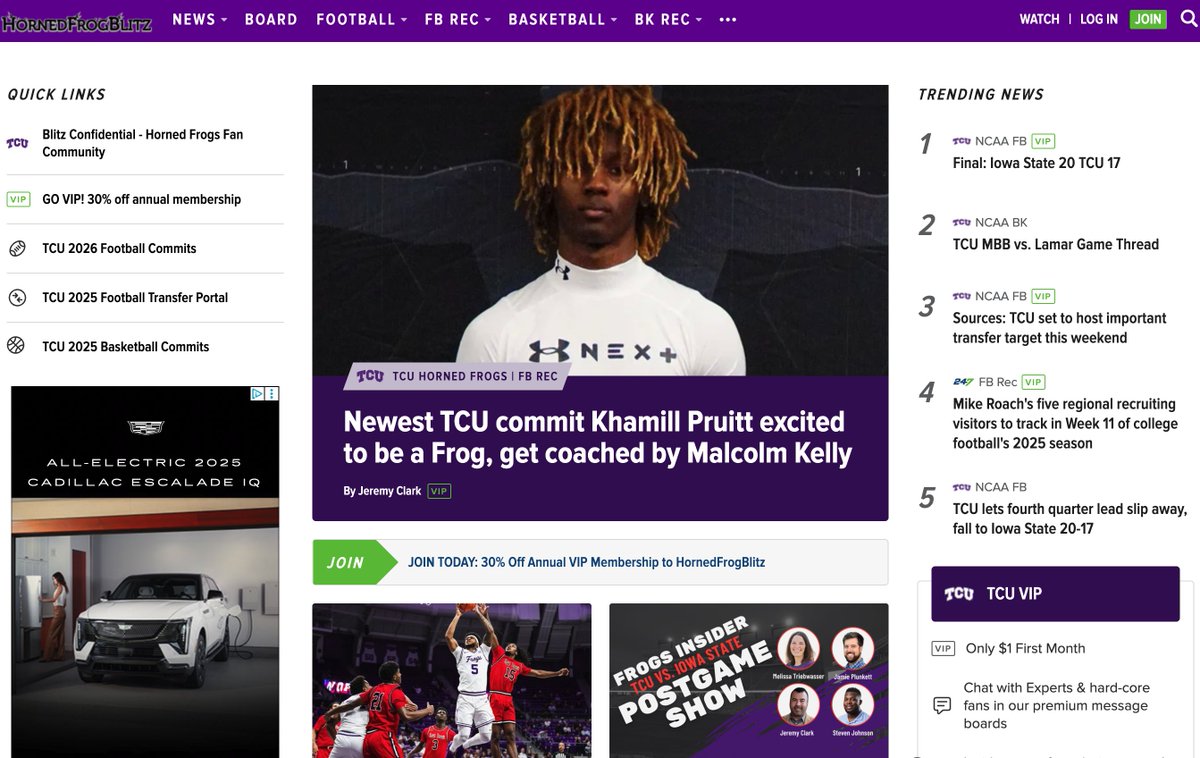 Excited to announce <a href="/JClarkHFB247/">Jeremy Clark</a> will be on the <a href="/247Sports/">247Sports</a> network for years to come. I have known Jeremy for almost 20 years. When it comes to TCU - nobody does it better!
