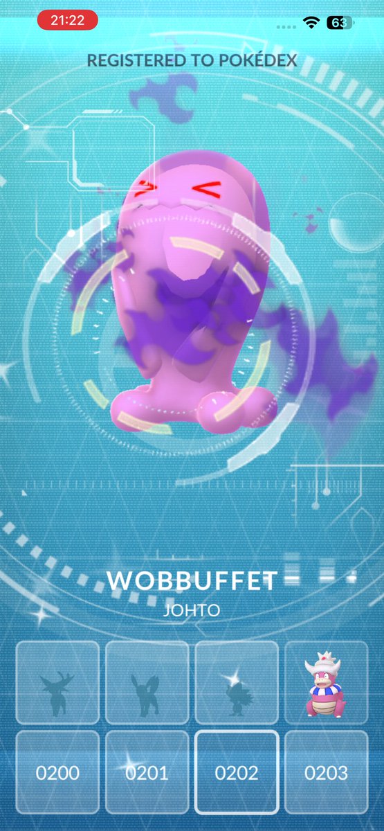 AppalachiaFO76's tweet image. ✨Shiny Wobbuffet ✨

#ポケGO
#ポケモンGO
#PokémonGO
#ポケモンGOしてる人と繋がりたい
#ポケモンＧＯ好きな人と繋がりたい