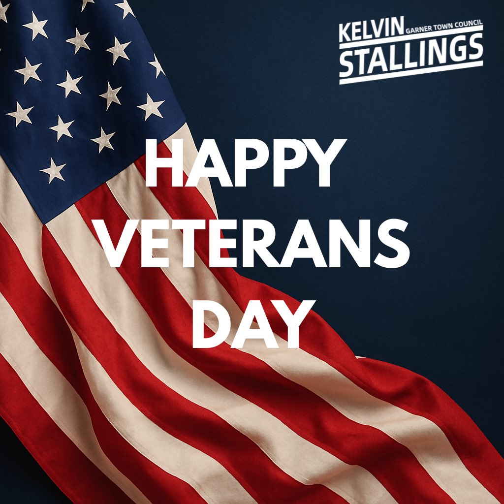 Today we honor the men and women who have worn this nation’s uniform, those who served and those who gave everything so we could live under freedom’s promise. To every veteran and their families: thank you for your courage, leadership, and devotion.

Kelvin
