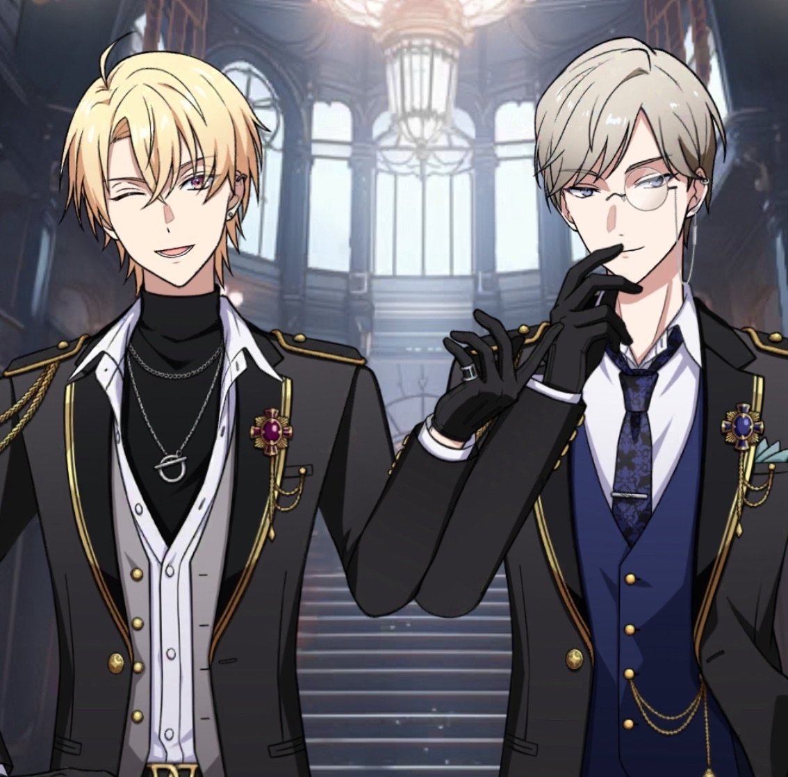 kaamishiroz's tweet photo. big fan of ships where a character voiced by yoshiki nakajima is romantically involved with a blonde twunk called to(h)ma #prri #tkdbプラス https://t.co/CUcRhvlLy9