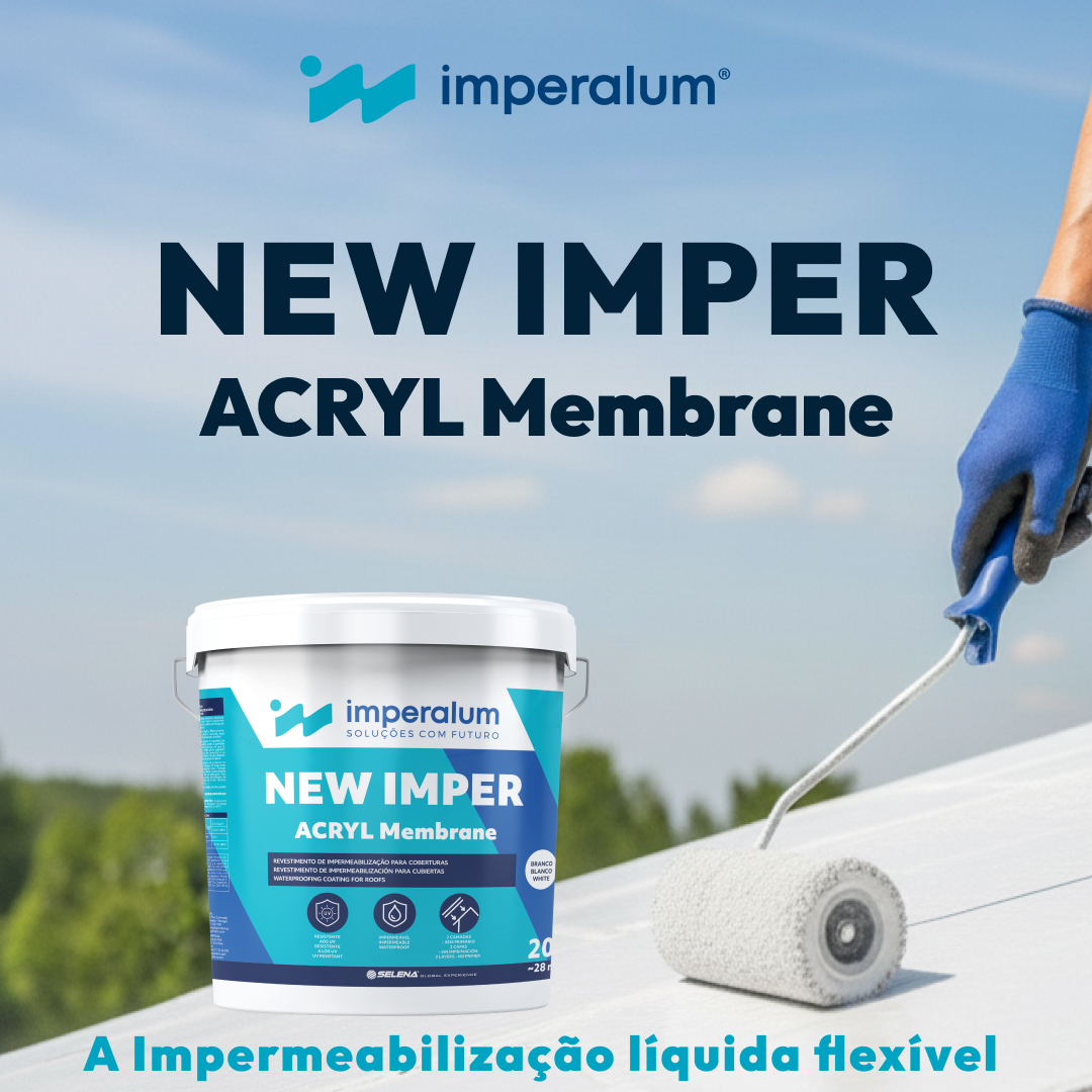 Imperalum1's tweet photo. 📢 NEW IMPER ACRYL Membrane
A solução de impermeabilização e acabamento final em paredes, muretes e outros elementos de coberturas planas e inclinadas, com uma membrana líquida de elevada elasticidade e flexibilidade resistente à intempérie e a exposição à radiação solar. https://t.co/zKlhGlCLmR