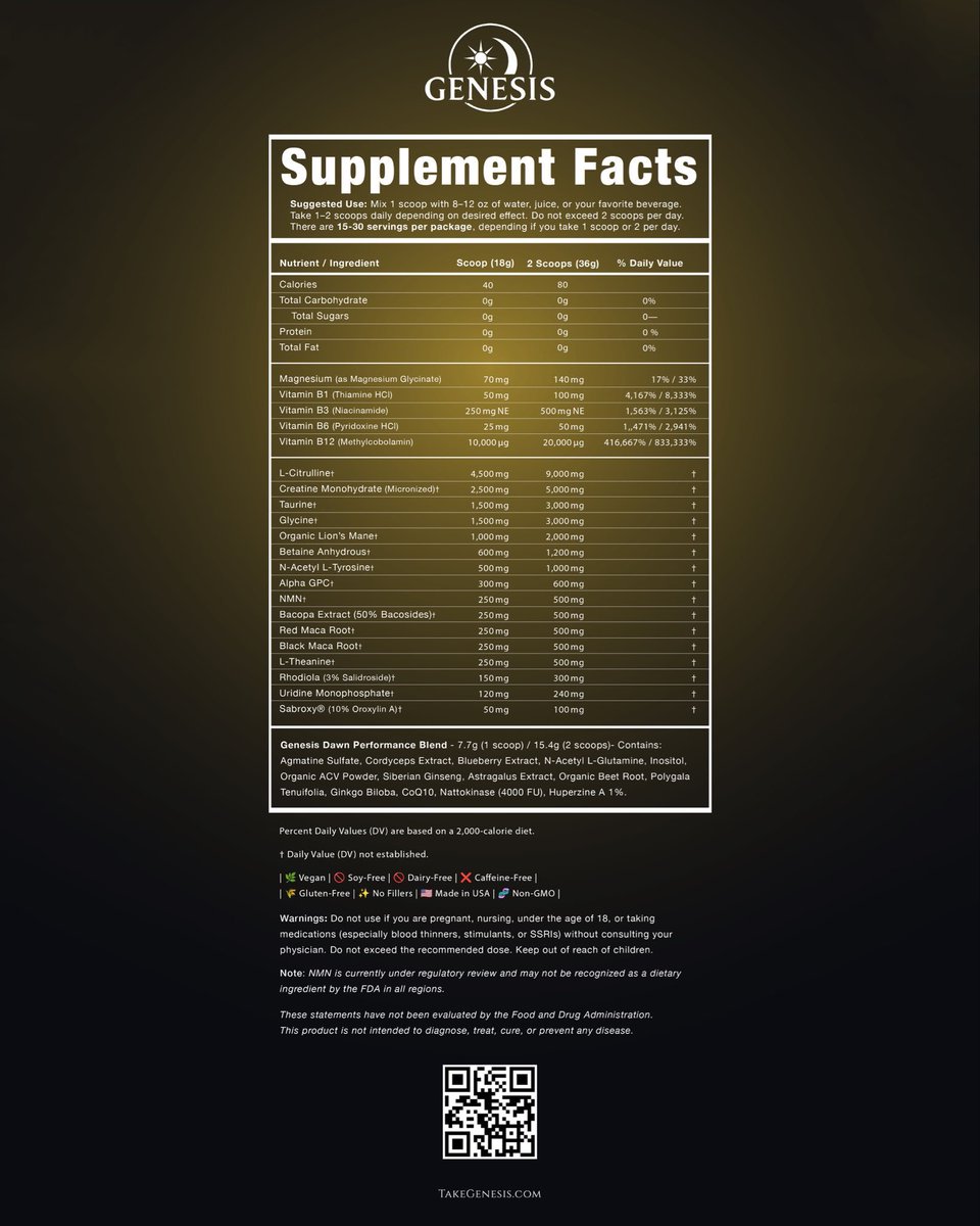 <a href="/BulletProofDan/">DAN</a> <a href="/zachary135791/">Zachary</a> To keep things short and simple: on paper, Yes and I mix it all with my morning coffee

There is a lot going on with the <a href="/takegenesis/">GENESIS</a> It's an all around health supplement with a wide range of benefits but it will help with adhd through different mechanisms and so will the raw
