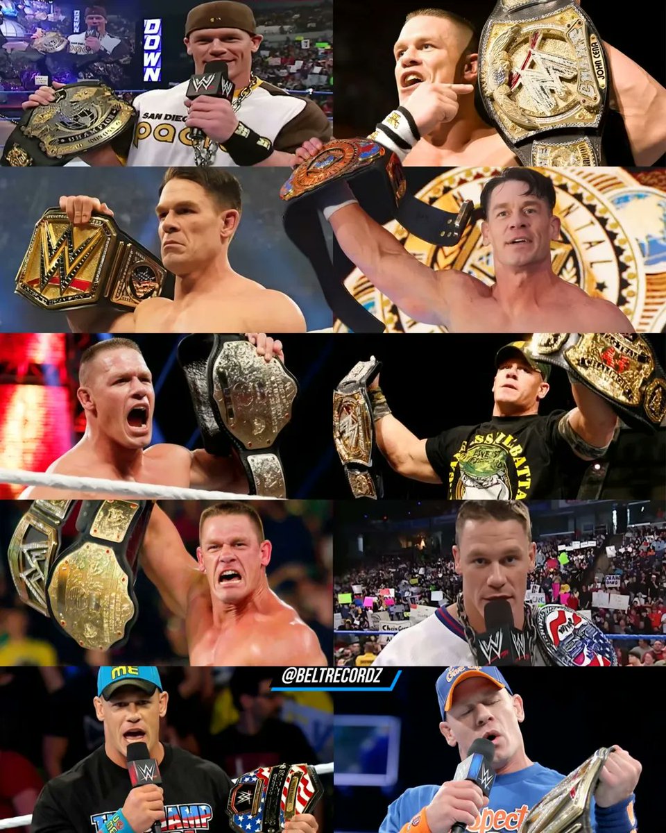 Grandslam Cena👏👏.. 

John Cena became the 25th Grandslam Champion of WWE.